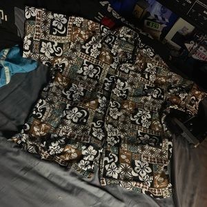 Cinema uniform aloha shirt man XL